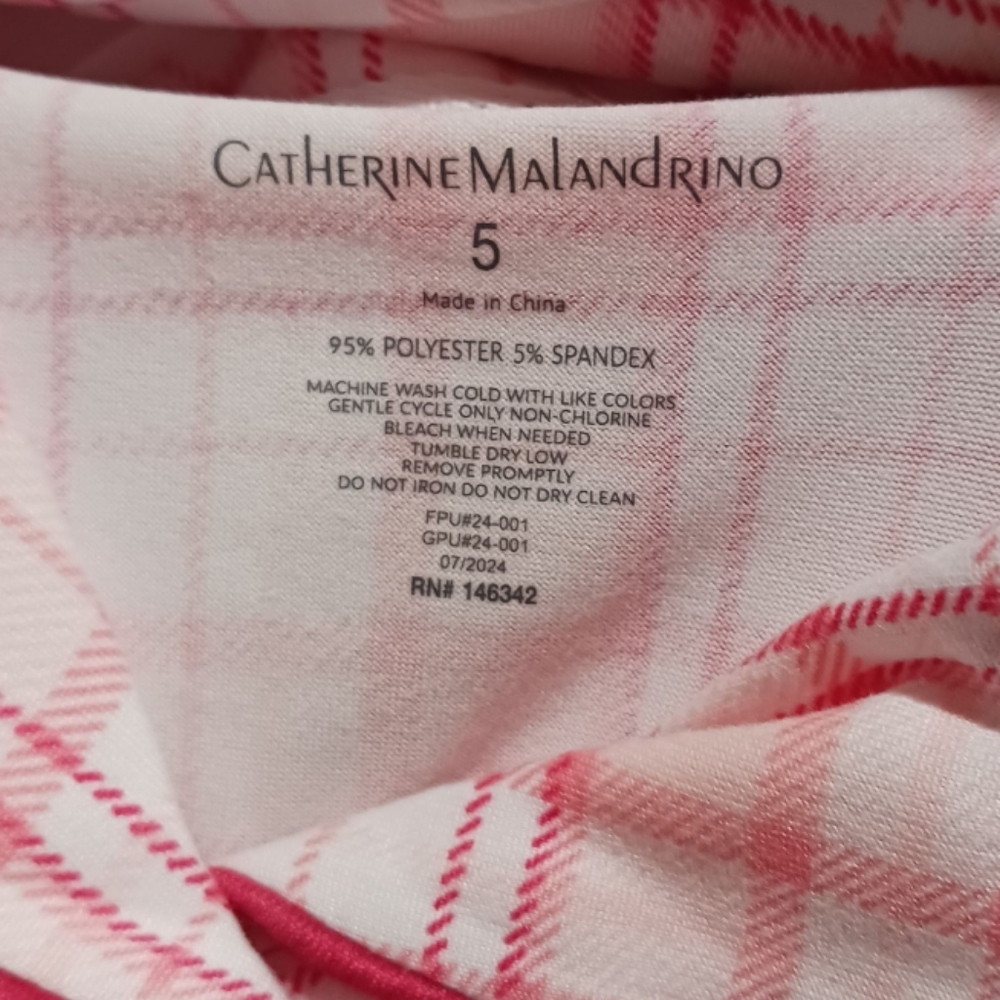 Catherine Malandrino 3-PC Girls Pajama Set - Picture 6 of 7